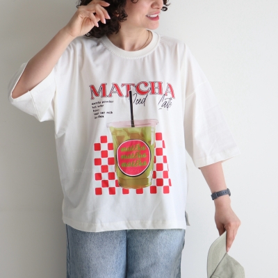 تیشرت matcha کد 6054