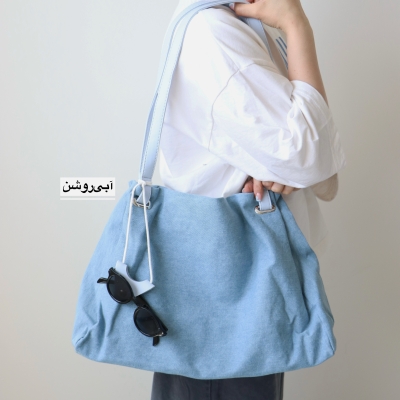 کیف زنانه بزرگ مدل بتی کتان
