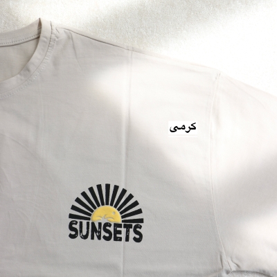 تیشرت لانگ sunsets کد 6079