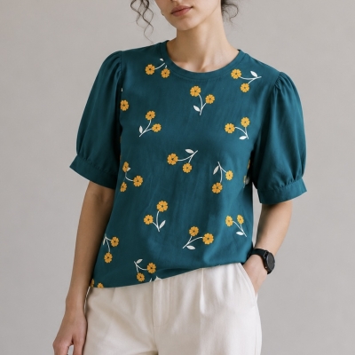 تیشرت زنانه کد 6099