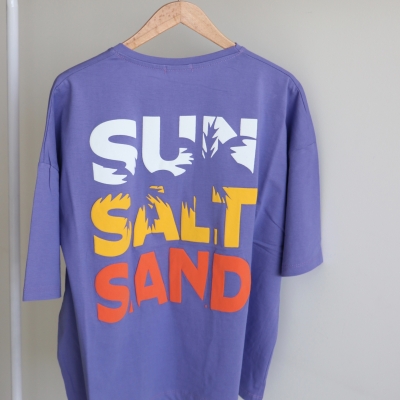 تیشرت لانگ  SALT کد 6103