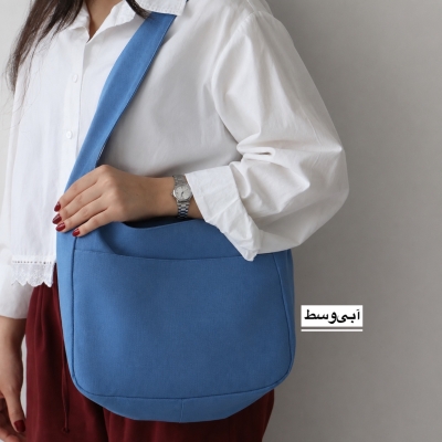 کیف زنانه بزرگ مدل دژاوو کتان