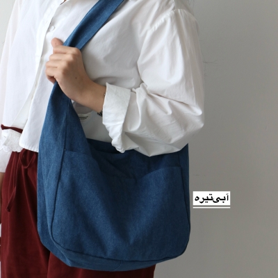 کیف زنانه بزرگ مدل دژاوو کتان