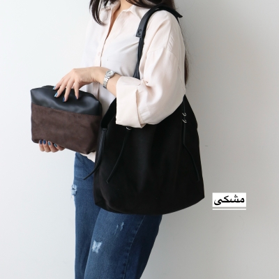 کیف زنانه بزرگ مدل شنزو جیر