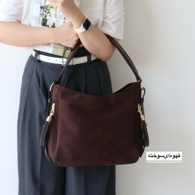 کیف زنانه بزرگ مدل فانژین جیر