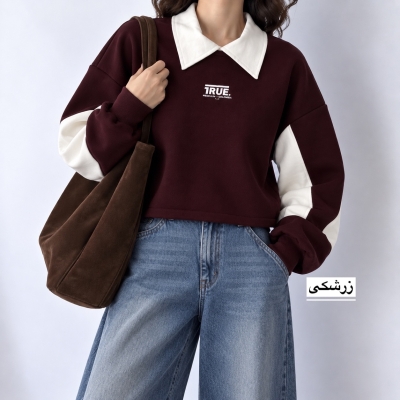 دورس زنانه یقه‌دار مدل 1608