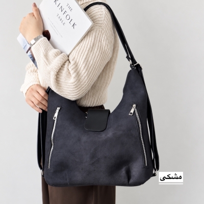 کیف بزرگ دو کاره  زنانه مدل بوبار جیر