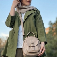 کیف دوشی 3کاره چرمی دخترانه