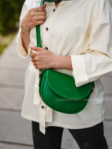 کیف دوشی آلما رنگ سبز پرنگ تادیزاین