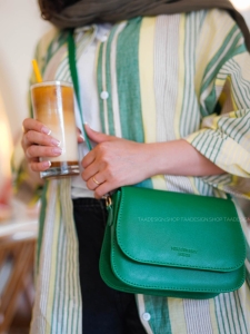 کیف دوشی ریما رنگ سبز پر رنگ