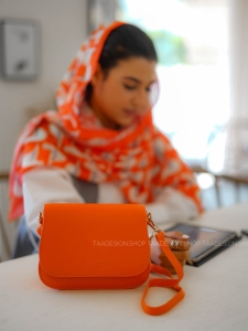 کیف دوشی ریما رنگ نارنجی تادیزاین