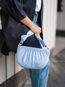 کیف دوشی سالی رنگ آبی