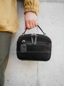 کیف دوشی زنانه با قیمت مناسب  مدل آوینا رنگ مشکی  برند تادیزاین