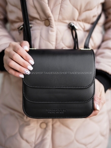 کیف دوشی زنانه مدل ستیا رنگ مشکی برند تادیزاین