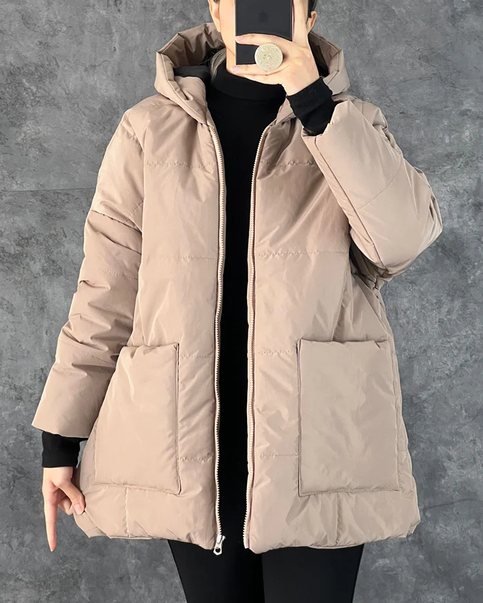 استایل روزهای بارانی با کاپشن