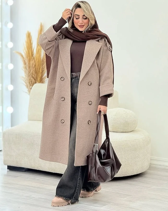 پالتو برای استایل بارانی