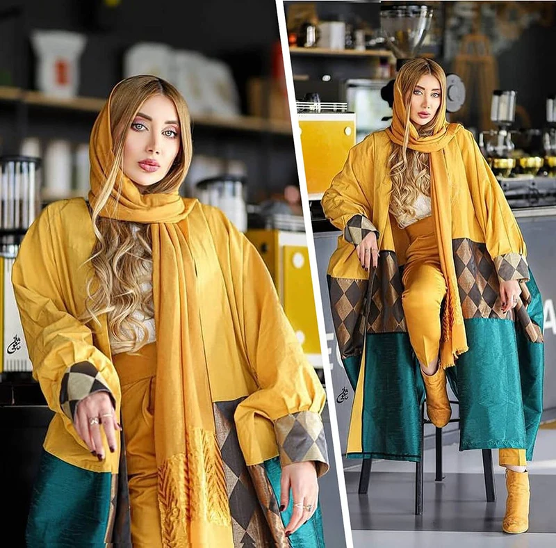 رنگ خردلی برای پاییز