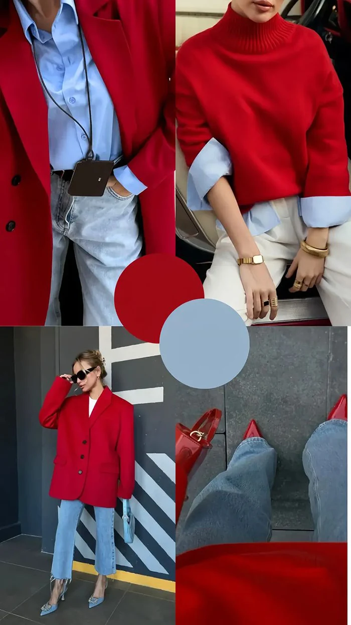 رنگ قرمز برای پاییز