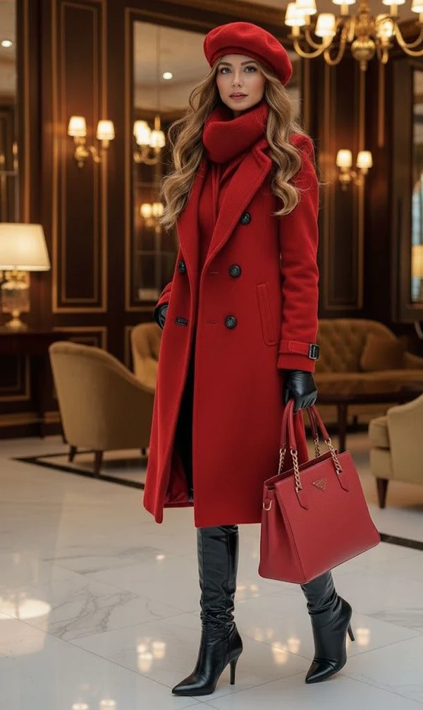 رنگ قرمز چه معنی در لباس دارد