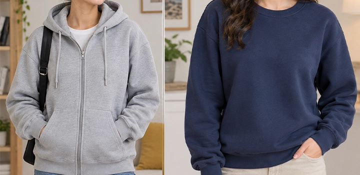 تفاوت سویشرت و دورس