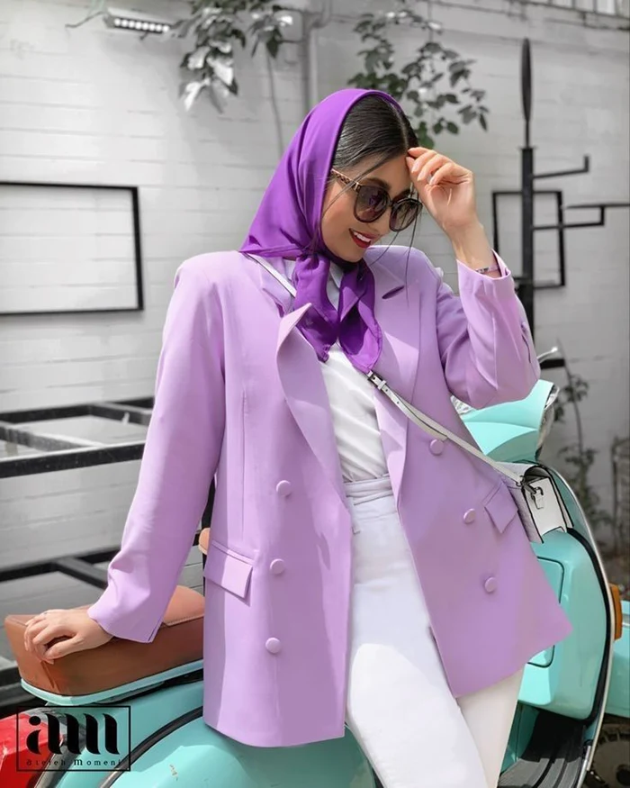 روانشناسی رنگ لباس بنفش