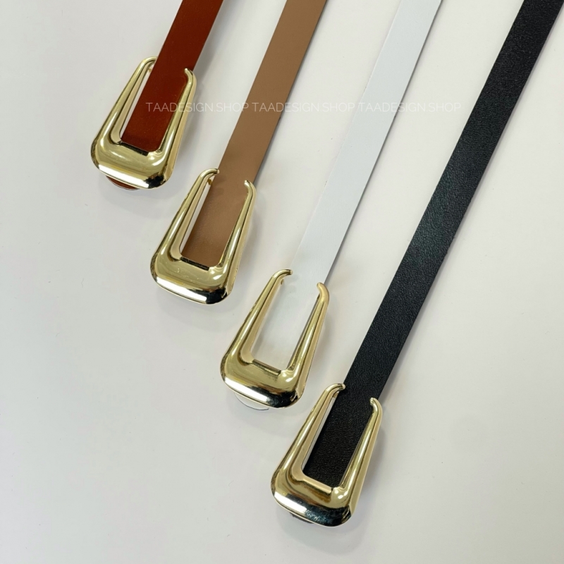 کمربند چرمی مات زنانه مدلbe7008