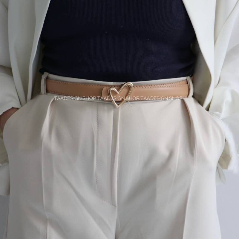 کمربند چرمی مات زنانه مدلbelt7019