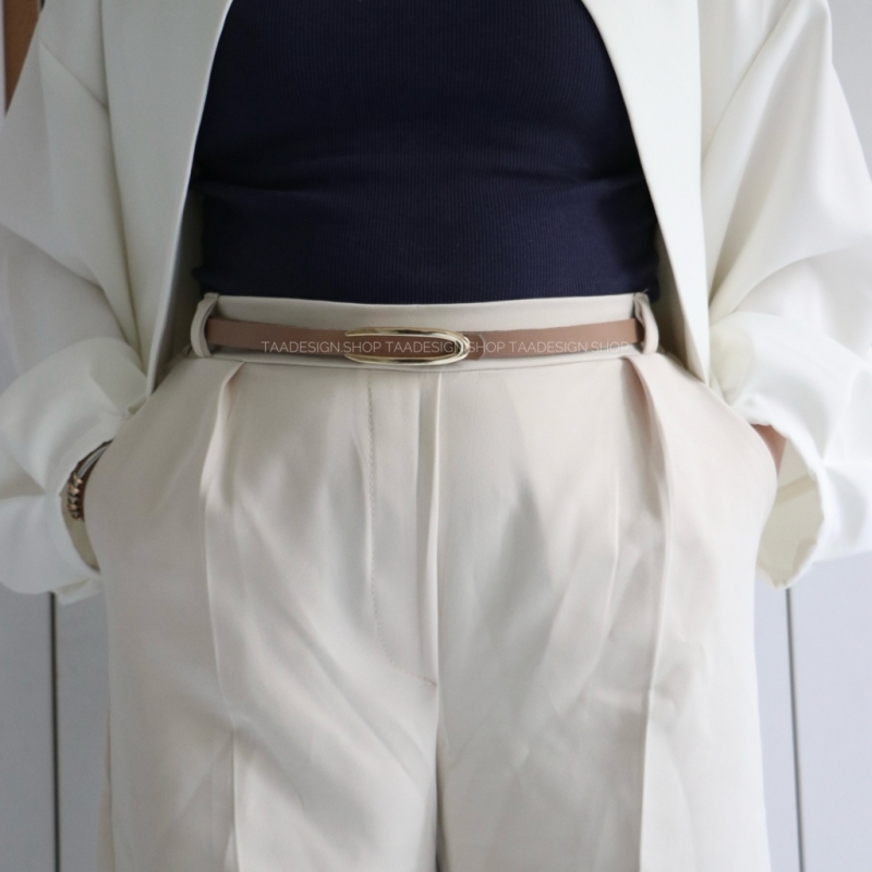 کمربند چرمی مات زنانه مدلbelt7024