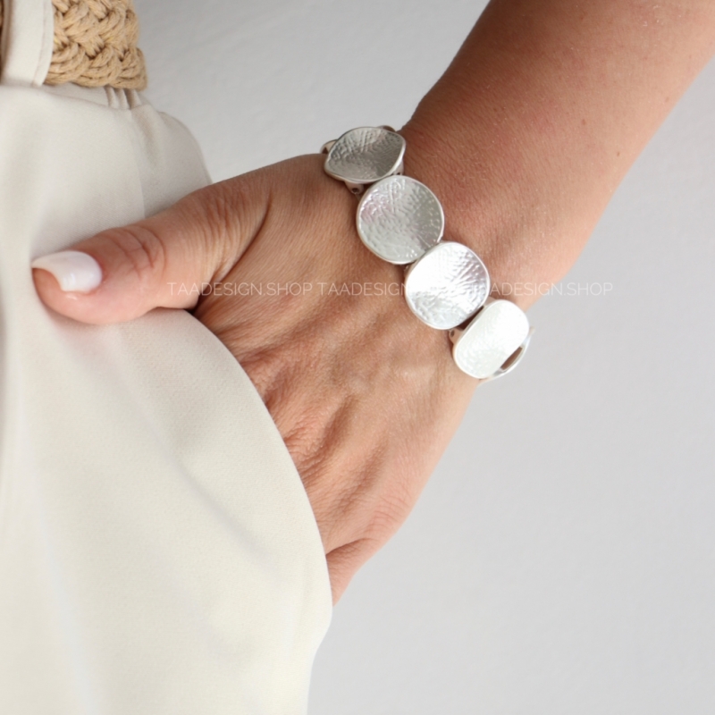 بنگل زنانه پولکی مدل Bb8001