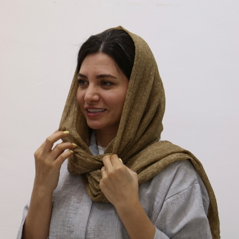 شال حریر سنگشور مدل لیلیوم