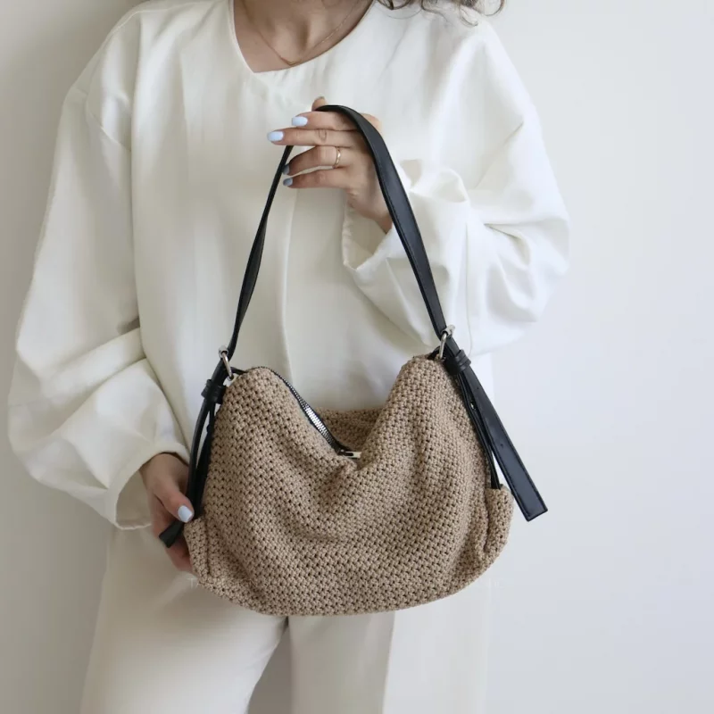 کیف زنانه بزرگ مدل وینتا رافیا