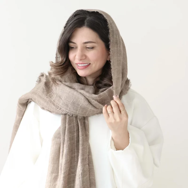 شال پاییزی مدل نرگس