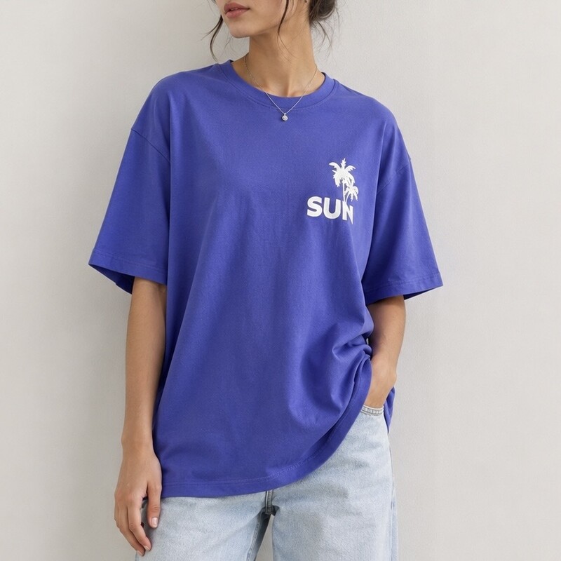 تیشرت لانگ SALT مدل 6103