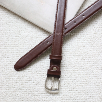 کمربند چرمی مات  زنانه مدلbe7001