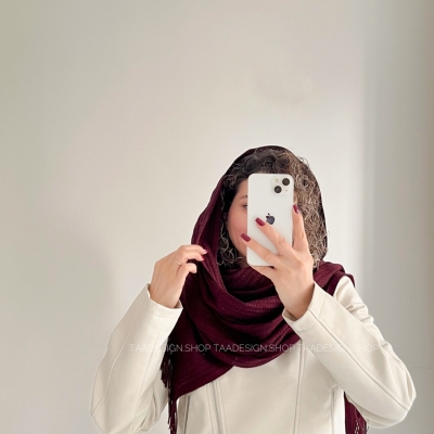 شال پشمی مدل آرمیا