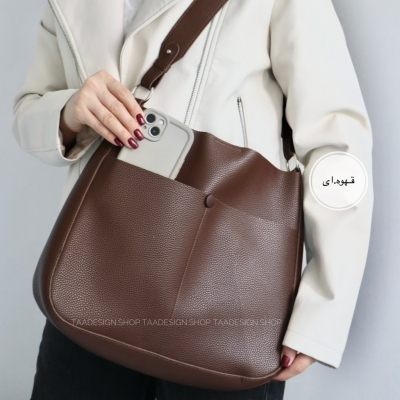 کیف دوشی بزرگ زنانه مدل سیلوانا