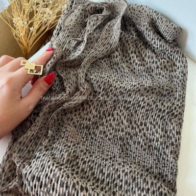 شال مجلسی وارداتی مدل  پلنگی