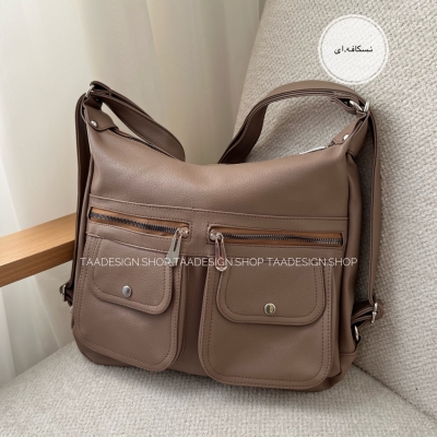 کیف بزرگ دو کاره زنانه مدل ژاوی