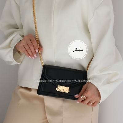 کیف  مجلسی زنانه مدل چاکلت