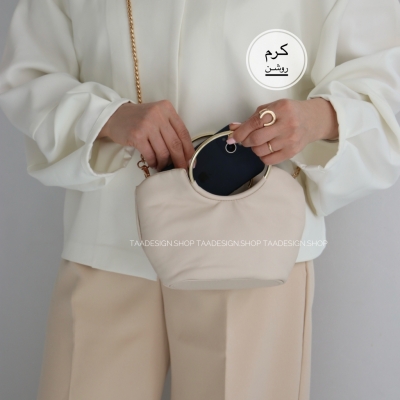 کیف دوشی_دستی مجلسی زنانه مدل مینرو