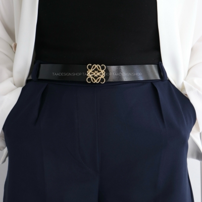 کمربند چرمی مات زنانه مدلbe7009