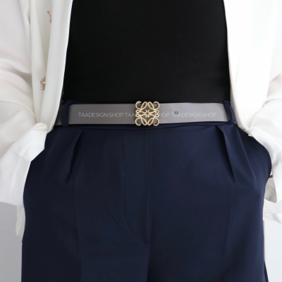 کمربند چرمی مات زنانه مدلbe7009