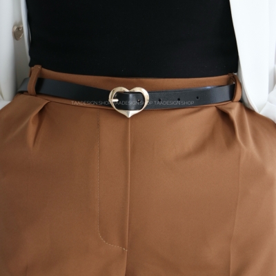 کمربند چرمی مات زنانه مدلbe7014