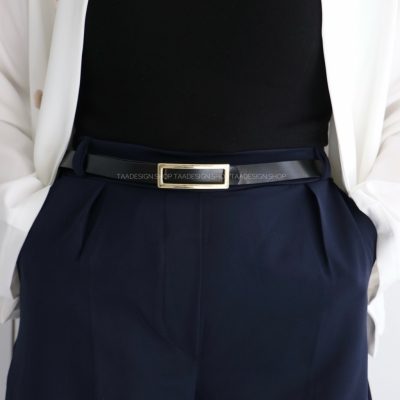 کمربند چرمی مات زنانه مدلbe7016