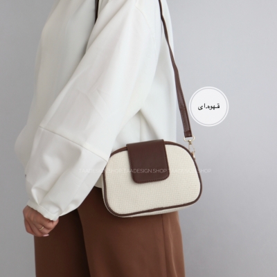 کیف دوشی زنانه مدل تیگو کنفی