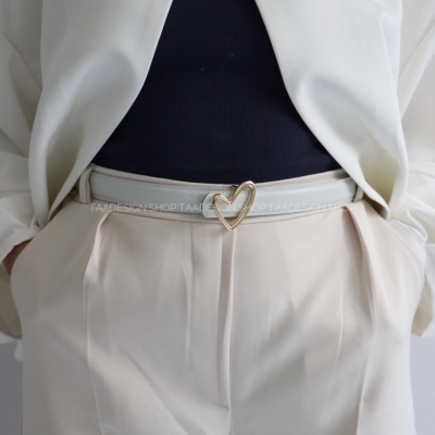 کمربند چرمی مات زنانه مدلbelt7019