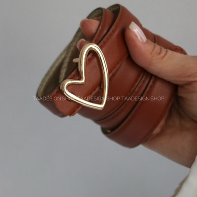 کمربند چرمی مات زنانه مدلbelt7019