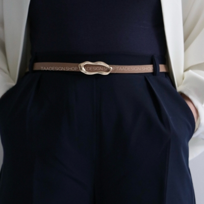 کمربند چرمی مات زنانه مدلbelt7020