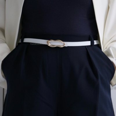 کمربند چرمی مات زنانه مدلbelt7020