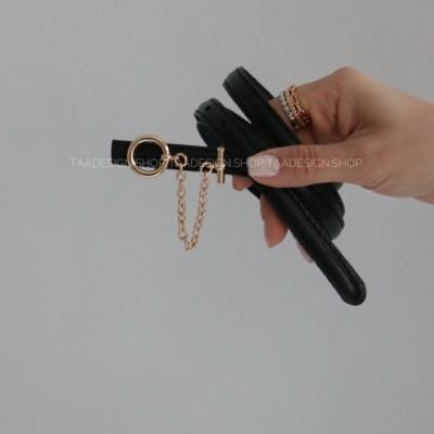 کمربند چرمی مات زنانه مدلbelt7021